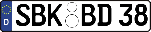 SBK-BD38