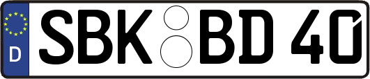 SBK-BD40