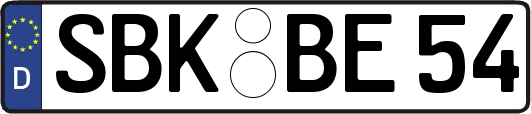 SBK-BE54