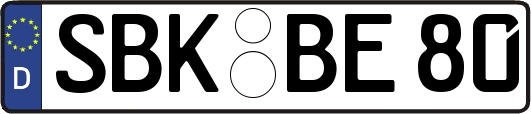 SBK-BE80