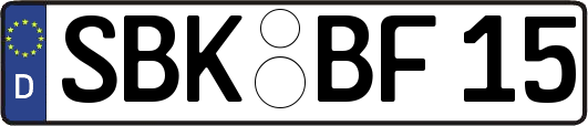 SBK-BF15