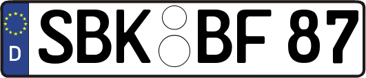 SBK-BF87