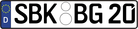SBK-BG20