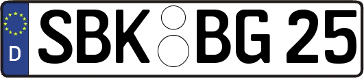 SBK-BG25