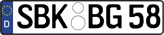 SBK-BG58