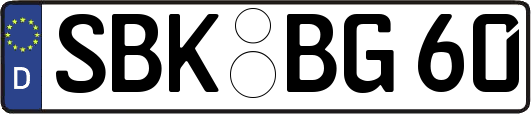 SBK-BG60