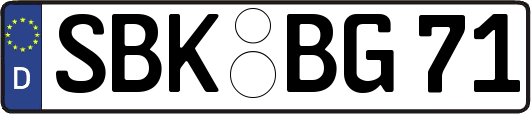 SBK-BG71