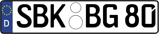 SBK-BG80