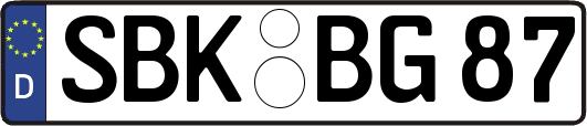 SBK-BG87