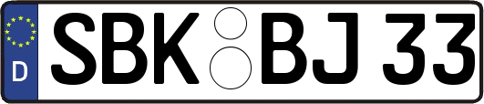 SBK-BJ33