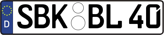 SBK-BL40