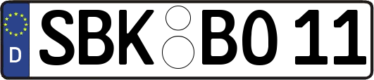SBK-BO11