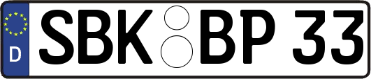 SBK-BP33
