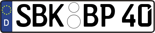 SBK-BP40