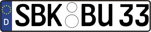 SBK-BU33