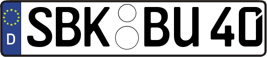 SBK-BU40