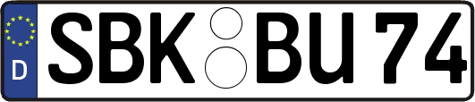 SBK-BU74