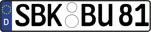 SBK-BU81