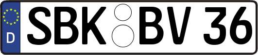 SBK-BV36