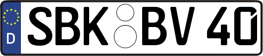SBK-BV40