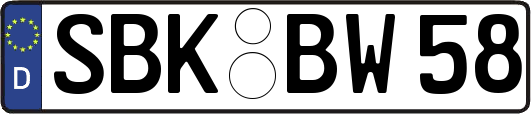 SBK-BW58