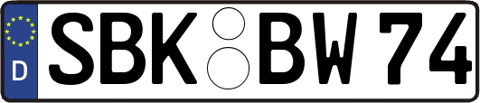 SBK-BW74