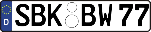 SBK-BW77