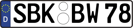 SBK-BW78