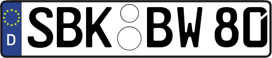 SBK-BW80