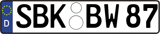 SBK-BW87