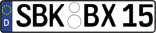 SBK-BX15