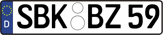 SBK-BZ59