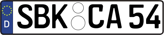 SBK-CA54