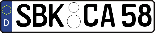 SBK-CA58