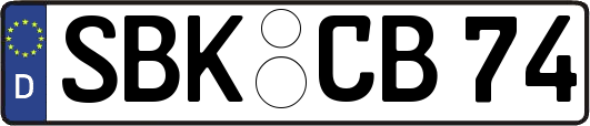SBK-CB74