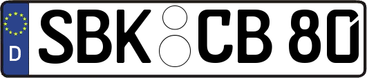 SBK-CB80