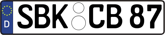 SBK-CB87