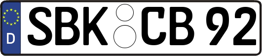 SBK-CB92