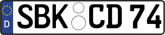 SBK-CD74