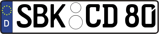 SBK-CD80