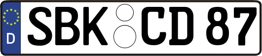 SBK-CD87