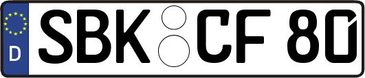 SBK-CF80