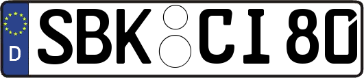 SBK-CI80