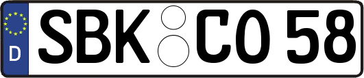 SBK-CO58