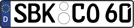 SBK-CO60