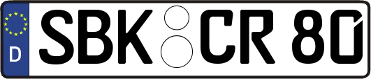 SBK-CR80