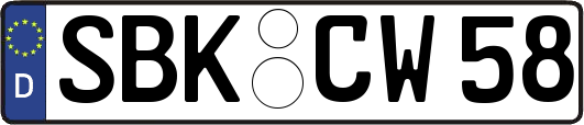 SBK-CW58