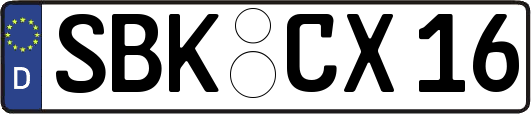 SBK-CX16