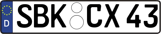 SBK-CX43