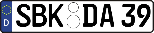SBK-DA39